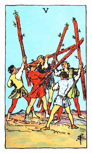 Five of Wands