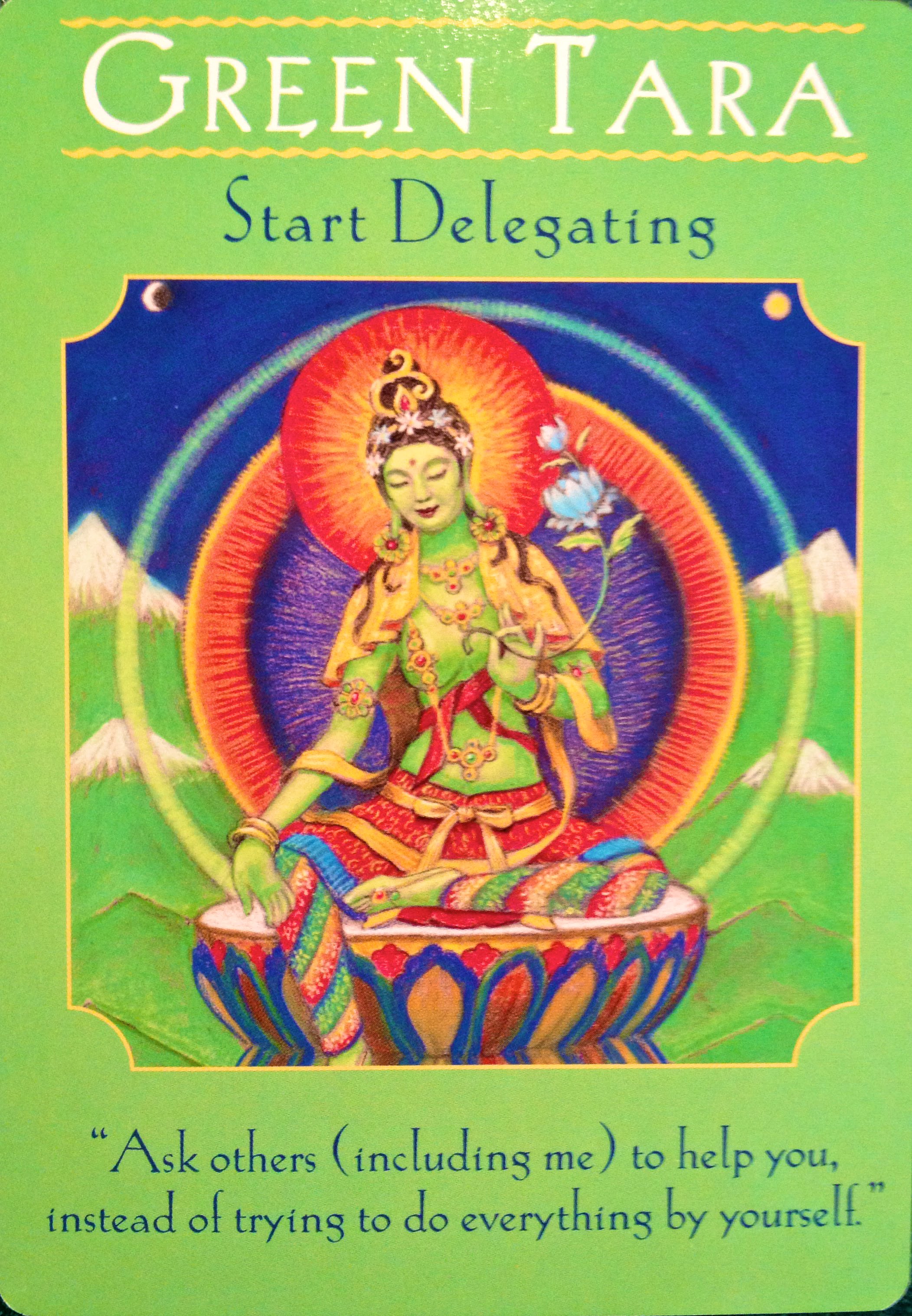 Green Tara - Goddess
